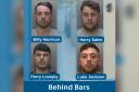 All four men pleaded guilty to conspiracy to steal and conspiracy to acquire criminal property