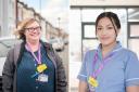 Michelle and Martina: nurses at St Raphael's Hospice