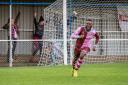 Back to form: Juevan Spencer nets Saturday's winner for Corinthian Casuals