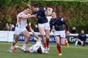 Staying around: London Scottish have extended Jason Harries' contract for another season
