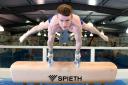 Only the brave: Tolworth Gymnastics Club's Kieran Behan in training