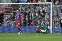 Day to forget: Palace concede another goal against Swansea. Deadlinepix Mustapha Ousellam SP50991