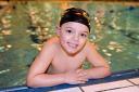 Young swimmer Ethan Coombes splash in aid of Wimbledon Swimming Club