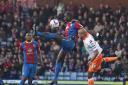 High and dry: Yannick Bolasie is about to come back to earth with a mighty thud   SP70859