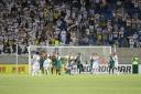 Solid wall: Alecrim FC  defend an ABC free-kick on Sunday