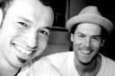 Two's company: The Dualers, pictured, were booked to perform at the same time and in the same place as the Jerzy Buskers 