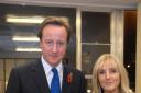 David Cameron and Robert Hughes' mum Maggie