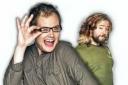 Justin Lee Collins and Alan Carr do their bit for charity