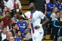 Thank you: Bakary Sako now has two goals in two games in a Crystal Palace shirt	              All pictures: Staph Ousellam