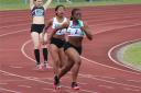 League win: Chanice Ines in action for Croydon Harriers at Croydon Arena on Saturday