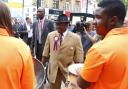 Nigel Farage didn't turn up as expected in Croydon leaving UKIP candidate Winston McKenzie dancing in front of the steel band which soon stopped playing