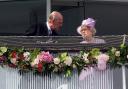 Prince Philip and the Queen returned from France to enjoy the Derby