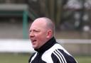 Old times: Stuart Massey as Whyteleafe boss, but now he wears the colours of Carshalton Athletic              SP30062