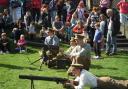 PICTURES: First World War soldiers descend on Ewell and fire guns