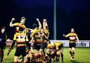 Happy days: Richmond and director of rugby Steve Hill have plenty to smile about this season