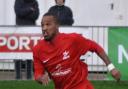 Goal: Michael Campbell of Carshalton Athletic                    Picture: Ian Gerrard