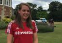 Good decision: Surbiton's Giselle Ansley gave up cricket for hockey and will become Olympian this weekend