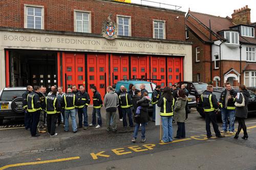 Pictures from across south London of strikes in November 2010.