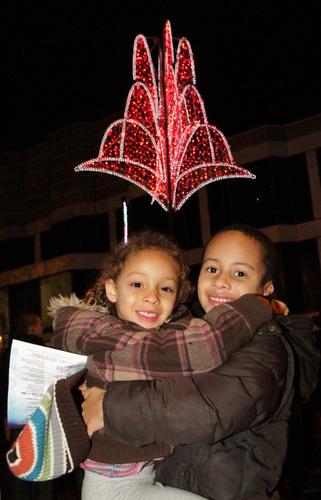The big switch on event in Croydon...