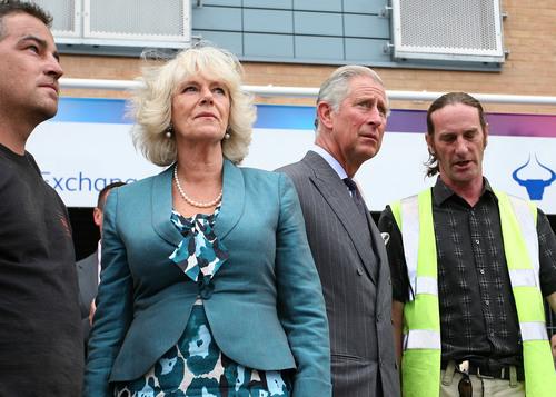 Prince Charles and Camilla visited Croydon to see for themselves the devastation caused by the riots.