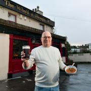 The Who'd A Thought It pub and in Plumstead, south east London and landlord Brian Hall - Solent News & Photo Agency
