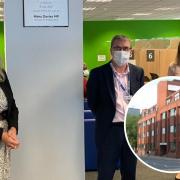 Minister for Employment Mims Davies MP visits new temporary job centre in East Croydon. Images via DWP