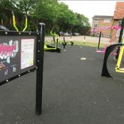 The Street Gym provides a colourful exercise regime