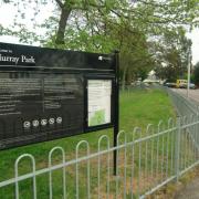 Murray Park information board