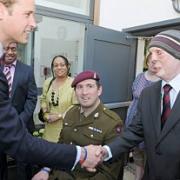 Prince William opens brand new facilities at Headley Court