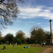 Sun lovers have been out in force in parks across south London and Surrey