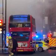 Electric bus fleet temporarily withdrawn in south London following Wimbledon fire