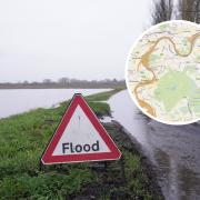 The flood alert stretches from Putney to Teddington