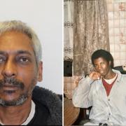 Peter Lalgie-Williams (Left) was sentenced to life with a minimum of 20 years after a jury convicted him of murdering 57-year-old Chester Goffe in February 2023