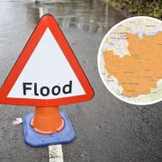 A flood alert for groundwater flooding remains in place in south London and Surrey following heavy rainfall.