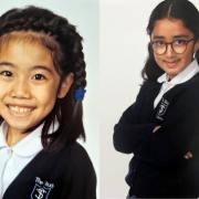 Selena Lau (left) and Nuria Sajjad (right) died when a 4x4 crashed into their school