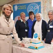 The Duchess of Gloucester at the hospice