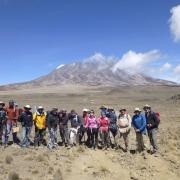 Volunteers climb Mount Kilimanjaro for St Raphael's Hospice