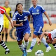 Going home: Yuki Ogimi will lead the Chelsea attack in Japan