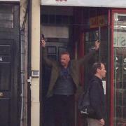 Spotted: Kevin Costner filming in Croydon