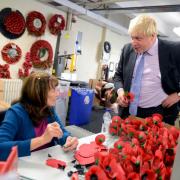 Moving: Boris tried his hand at Poppy making