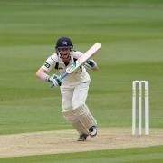 On his way: Nick Gubbins in action for Middlesex     Picture: Matt Bright Photography