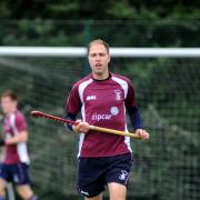 Coaching role: Ben Marsden has hung up his hockey stick to concentrate on his coaching duties at Wimbledon HC
