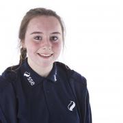 Waiting game: Surbiton Hockey Club's Holly Munro started her club's opening WHL Premier Division game against East Grinstead earlier this month