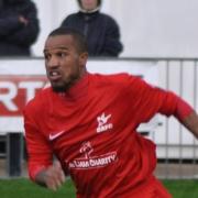 Goal: Michael Campbell of Carshalton Athletic                    Picture: Ian Gerrard