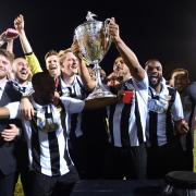 Champions: Tooting & Mitcham United enjoy that winning feeling           All pics: Ben Mole
