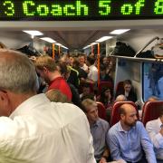 Commuter hell: Are you travelling to work on one of the most overcrowded trains in the country?