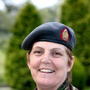 Major Elaine Howlin, 55, is Officer Commanding of the C squadron of the 256 (City of London) Field Hospital as well as working at Epsom