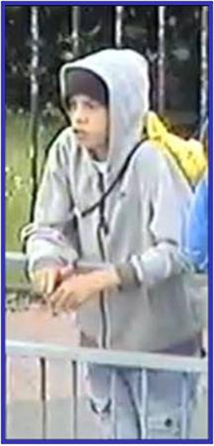Police are keen to speak to this person in relation to August's looting in Colliers Wood. For this image, quote reference number 67600.
