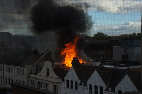 Kingston office block fire