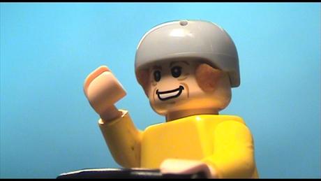 Brickfilm maker Harry Bossert has recreated the top ten moments of 2012 in Lego